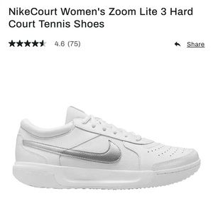 NikeCourt Womens Zoom Lite 3 Hard Court Tennis Shoes
